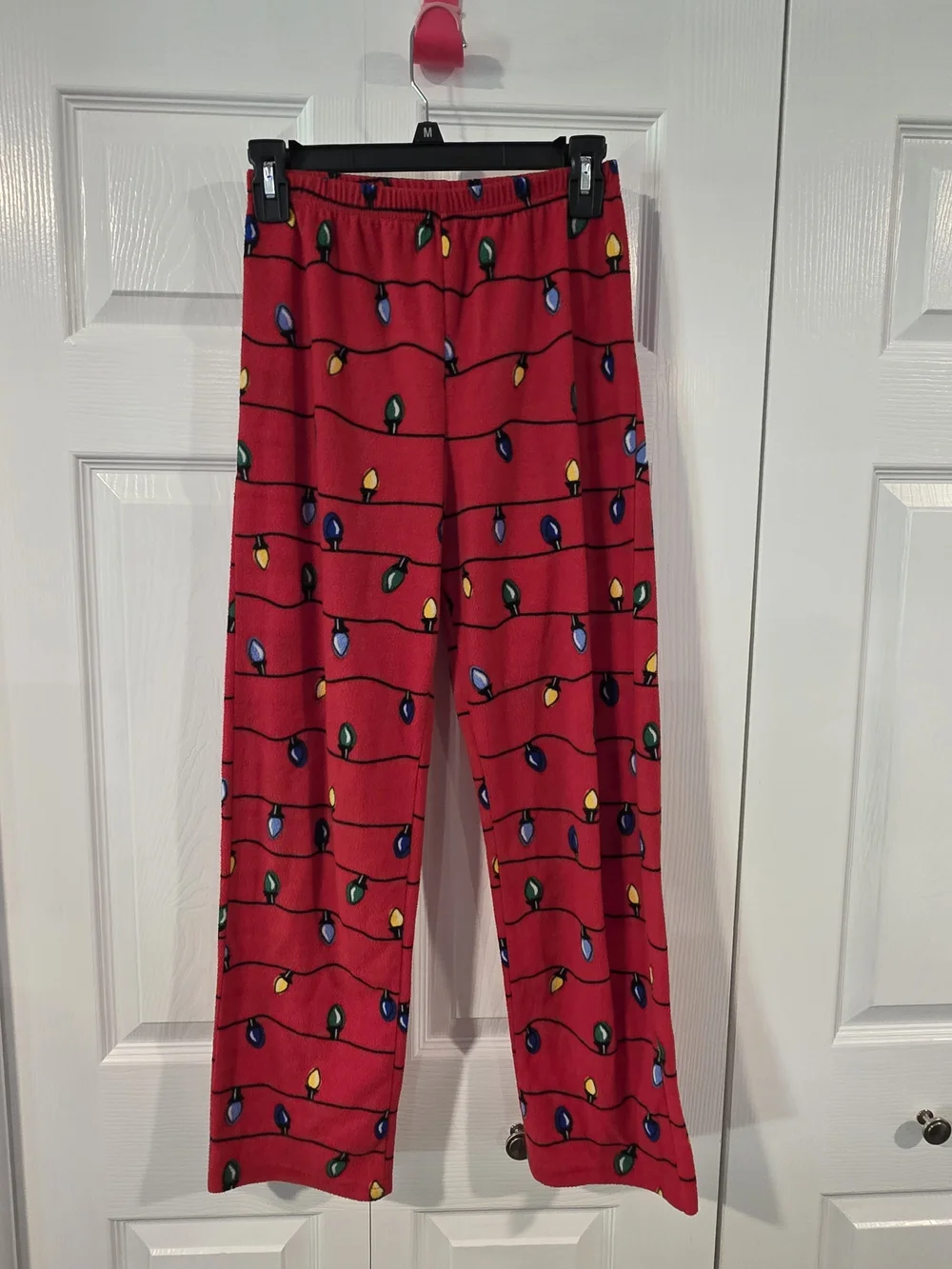 Kids Grey & Red Reindeer Light-Print Pajama Set